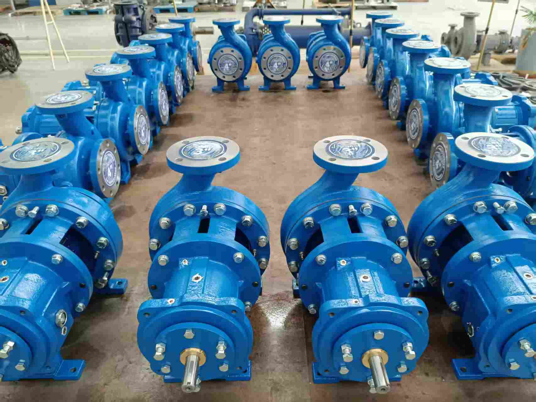 Επιτυχής παράδοση και επερχόμενη αποστολή 20 αντλιών χημικής διεργασίας στον Ευρωπαίο πελάτη